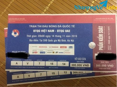 Ảnh Bán cặp vé VN - AUE 300k khán đài A