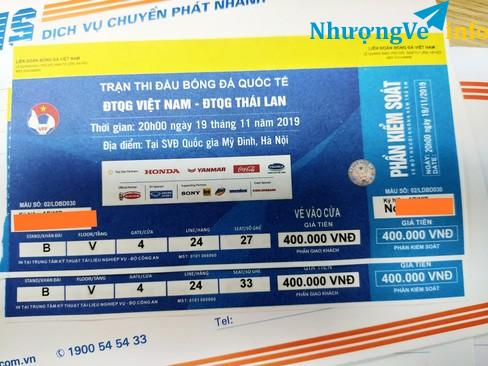 Ảnh Cặp vé Việt Nam vs Thái Lan 400