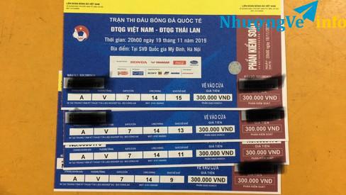 Ảnh Bán 2 cặp vé Việt Nam! Vs Thái Lan loại 3 300k