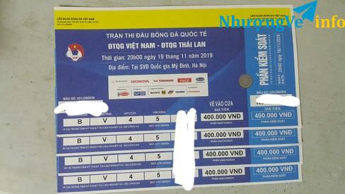 Ảnh 4 vé THÁI LAN - Vip biếu Sếp B V 4  liền nhau -