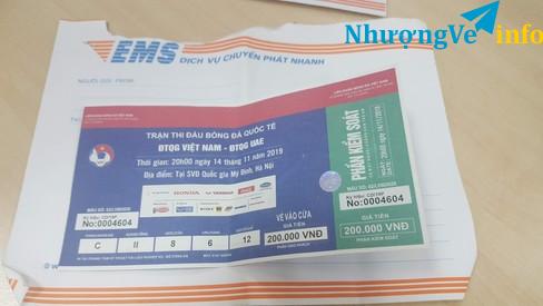 Ảnh Cần bán 01 vé lẻ khán đài C trận VN-UAE loại 200k giá 300k