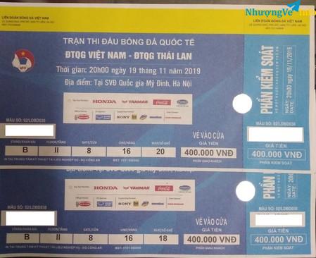 Ảnh 2 Vé đẹp cổng 8 tầng 2 Thái Lan - Việt Nam