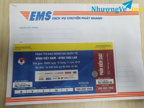 Ảnh Bán 1 vé lẻ loại 300k trận VN - Thái Lan ngày 19/11. Vị trí đẹp khán đài B