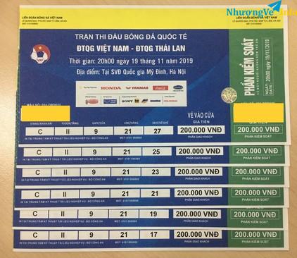 Ảnh Bán 3 cặp 200k trận Việt Nam - Thái Lan