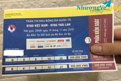 Ảnh Nhượng cặp trận Thái Lan ngày 19/11