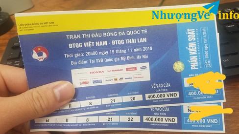 Ảnh Giảm giá trận Việt Nam - Thái Lan: Bán 2 cặp vé 300k và 400K Cặp 300K