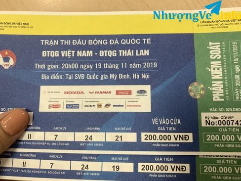 Ảnh Bán nhanh cặp vé Thái