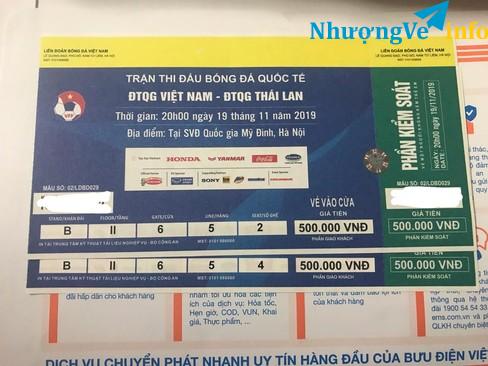 Ảnh Cặp vé 500 trận VN-TL