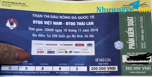 Ảnh Lẻ 1 vé Việt Nam-Thái Lan mệnh giá 200k, khán đài D