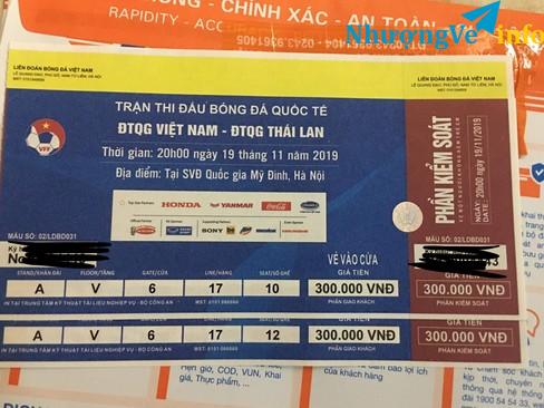 Ảnh Pass vé trận VN-TL