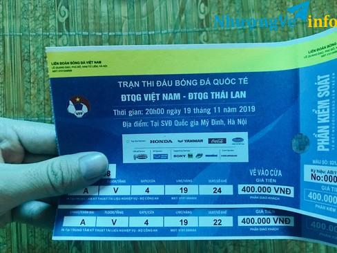 Ảnh Pass nhanh cặp vé khán đài A vị trí đẹp trận Thái Lan 19/11