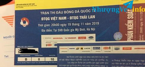 Ảnh Bán vé khán đài B trận việt nam thái lan loại 300k