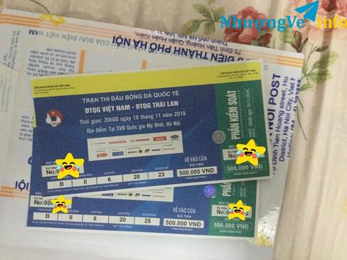 Ảnh Pass lại cặp vé 500 khán đài B tầng 2 giá sập sàn