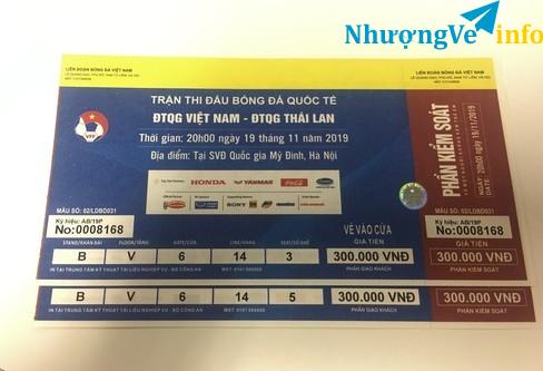 Ảnh Bán vé trận VN vs Thái Lan ngày 19.11