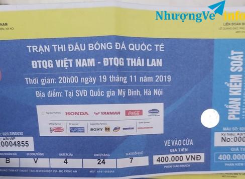 Ảnh Chính chủ nhượng lại cặp vé 400k khán đài B