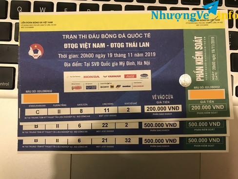 Ảnh Bán 2 vé 500k, 1 vé 200k trận Việt Nam - Thái Lan