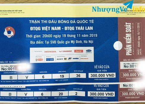 Ảnh Bán cặp vé trận Thái mệnh giá 300 khán đài B