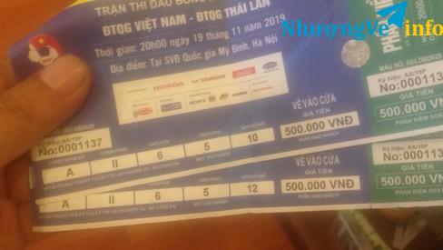 Ảnh Vé 500k đẹp nhất khán đài A