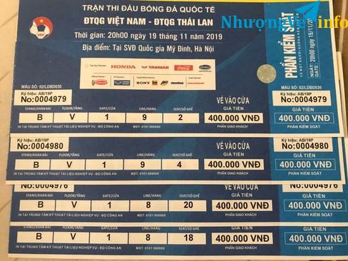 Ảnh Cần mua 2 cặp vé Việt Nam! Thai lan tầng V cửa 1 3.700.000