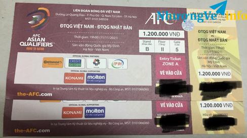 Ảnh Cặp vé vip pass lại giá gốc cho bác nào đi xem