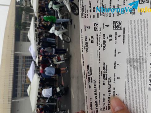 Ảnh Thanh lý cặp vé viêt nam - malaysia