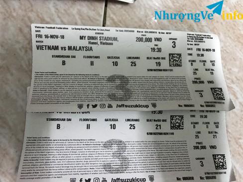 Ảnh Bán vé đá bóng malay-vn khán đài b