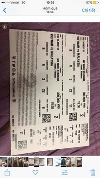 Ảnh NHƯỢNG CẶP VÉ KHÁN ĐÀI B chỗ đẹp