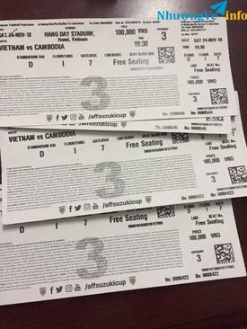 Ảnh Mình còn 2 cặp vé khán đài D, ai cần liên hệ