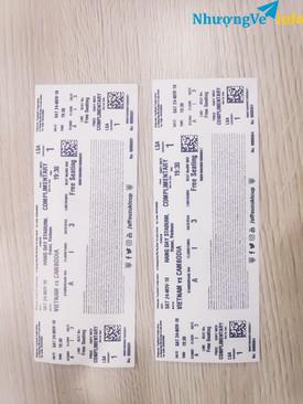 Ảnh Bán cặp vé MỜI trận VN- CAM, khán đài A, cửa 3