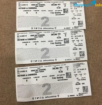 Ảnh Bán vé bóng đá trận Việt Nam - Cam