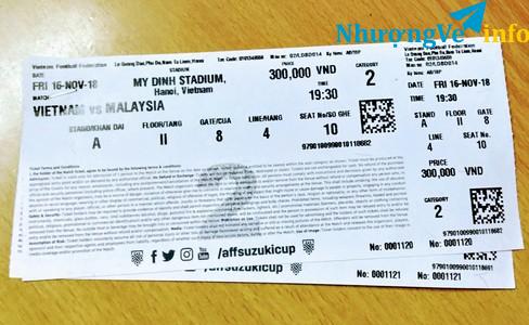 Ảnh Nhượng lại vé A và D