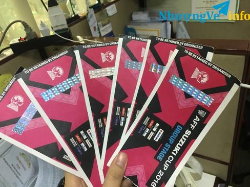 Ảnh Vé Trận Việt Nam - Malay Cổng A cửa 2 Tầng 2