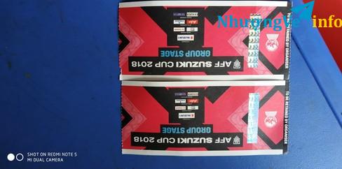 Ảnh Vé trận Việt Nam - Malaysia