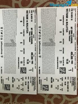 Ảnh CÒN DUY NHẤT CẶP VÉ KHÁN ĐÀI B, TẦNG 2, CỬA 6