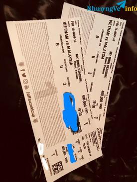 Ảnh Bán nhanh cặp AFF VN Malay KĐB Tầng 2 cửa 3 VIP