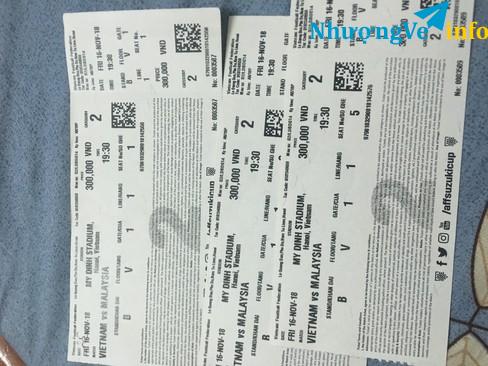 Ảnh Vé khán đài B cửa 1 vip (biếu sếp)