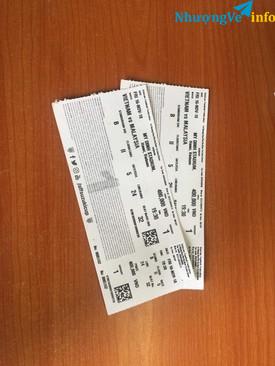 Ảnh Vé khán đài B tầng 2, cửa 5 trận Việt Nam- Malaysia ngày 16/11