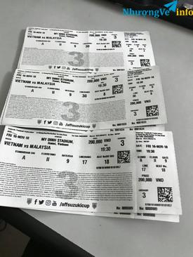 Ảnh Nhượng lại 4 cặp vé 3 A II, và 1 B II vip