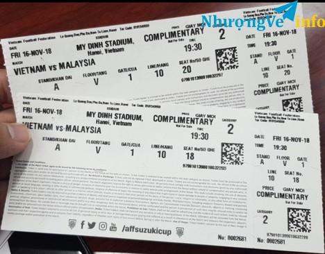 Ảnh Bán 1 cặp vé vip khán đài A