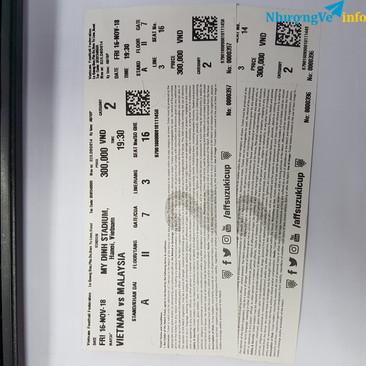 Ảnh Bán vé khán đài A Vip tầng 2 - 2.3M