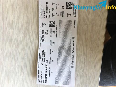 Ảnh Bán cặp vé VIP như trong hình