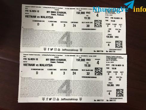 Ảnh Mình còn 1 cặp D và 1 vé C , nhượng lại cho ai cần