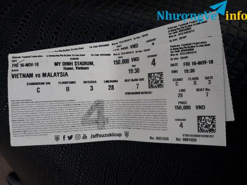 Ảnh Nhượng lại 2 cặp vé C liền nhau ko dùng đến