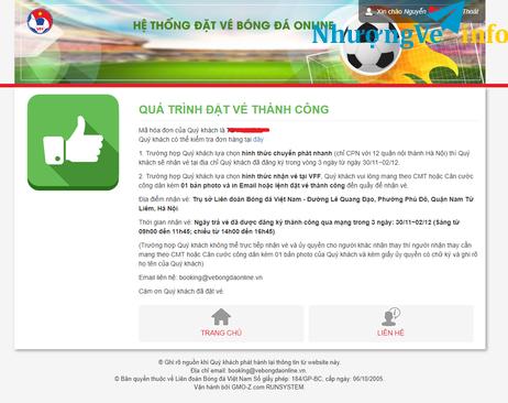 Ảnh Vé AFF Việt Nam - Philippines