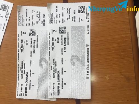 Ảnh Vé Việt Nam vs PhilipIn