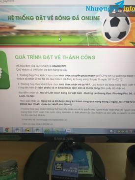 Ảnh Vé Bán kết AFF Cup
