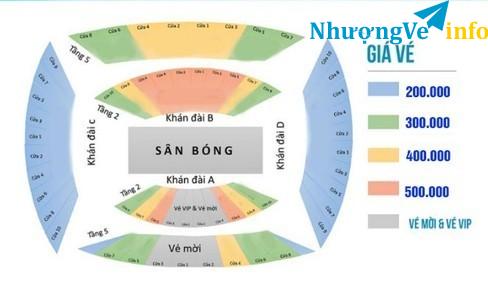 Ảnh Mình có 2 cặp loại 200k 2tr2/cặp, 1 cặp loại 300k 4tr/cặp, tối mai có vé