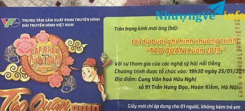 Ảnh Bán vé Táo quân tối 25-1