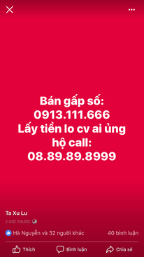 Ảnh Bán gấp sim quý