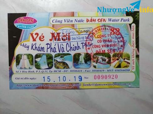 Ảnh Vé đầm sen nước